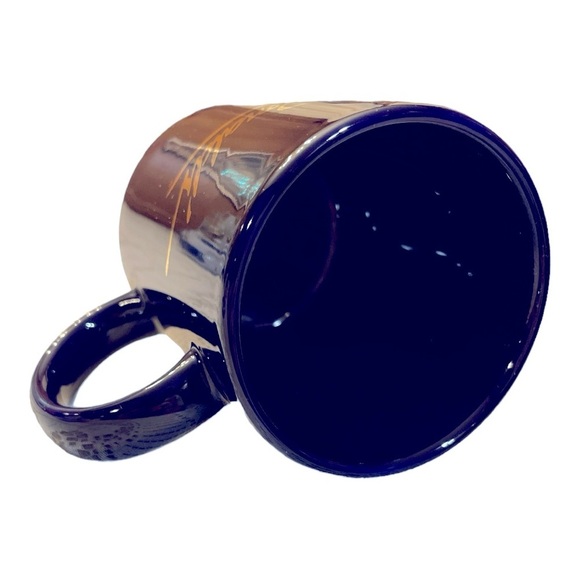 Vintage McDonald’s Coffee Mug Cobalt Blue - Picture 3 of 4